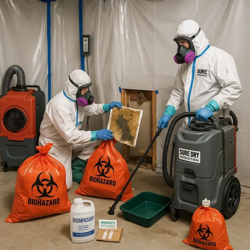 Contaminated Water Handling Protocols process in Sainte Genevieve, MO